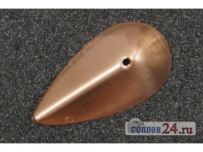 Чешуйки CR303 Щит грань, 17 х 9 мм., медь, 100 шт.